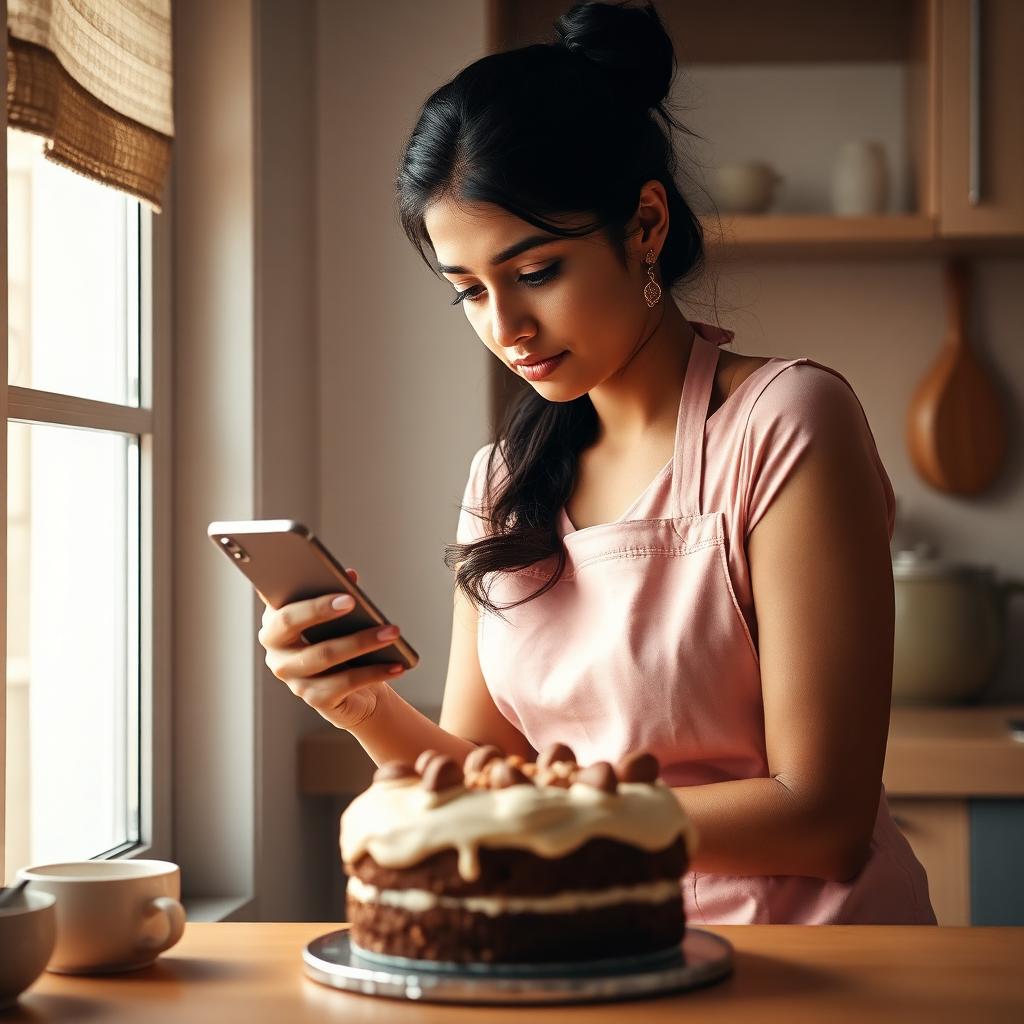 Home baker waiting for orders that don't come